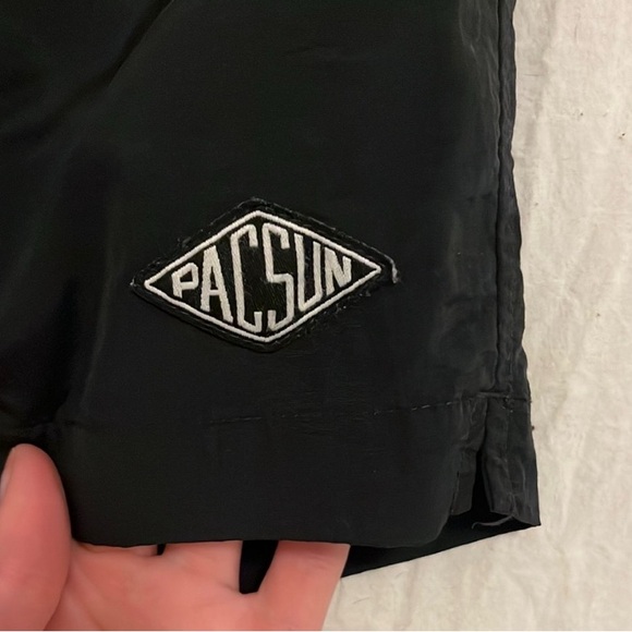 PacSun Black Swim Trunks - Picture 5 of 6